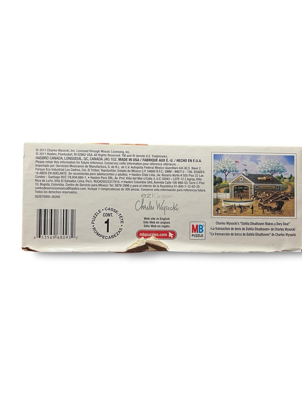 Hasbro “Dahlia Dinalhaven Makes a Dory Deal” Charles Wysocki 300-Piece Puzzle - Picture 5 of 7